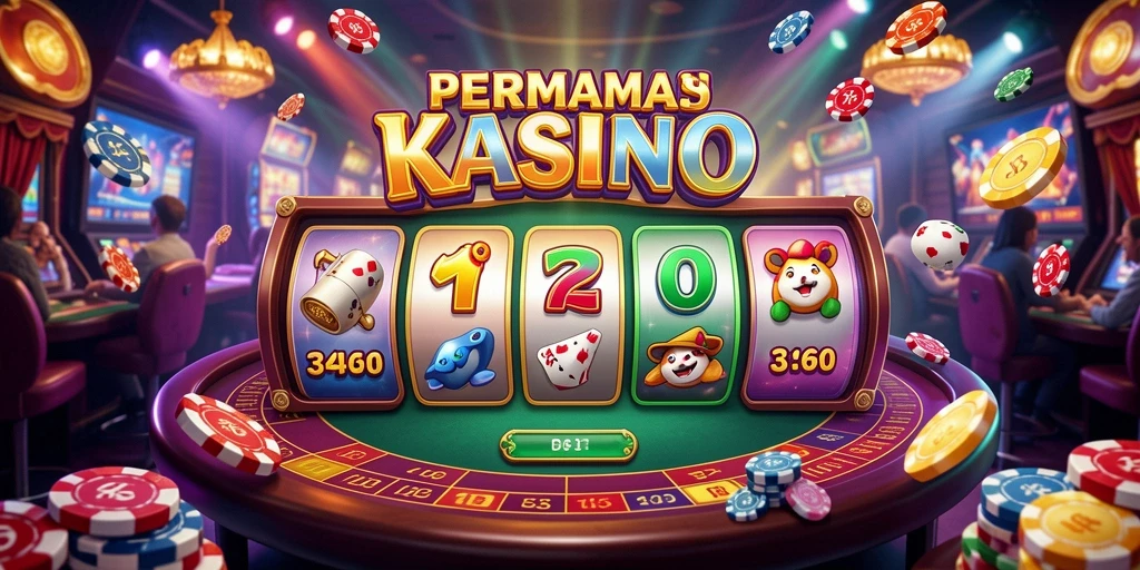 Tampilan gameplay menarik di aplikasi Kasino 3446.