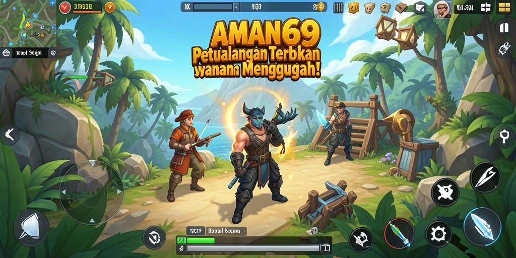 Screenshot menampilkan gameplay yang memukau dalam dunia Open World.