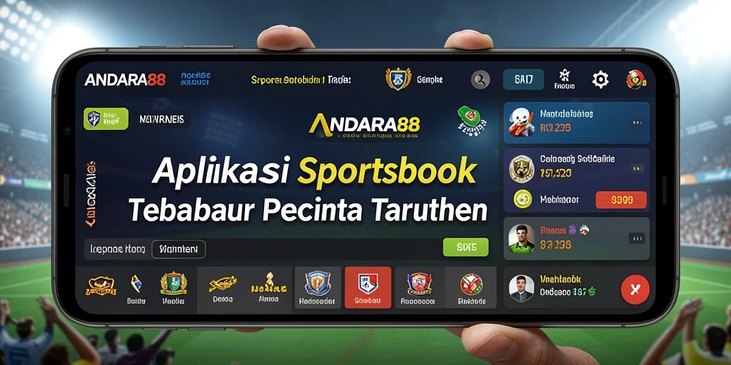 Screenshot utama ANDARA88 menunjukkan pengalaman taruhan Sportsbook yang menarik.