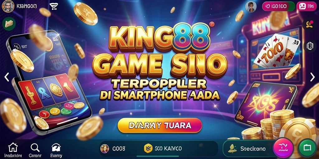 Tampilan gameplay menarik dari KING88 yang membuat bermain Kasino semakin seru.
