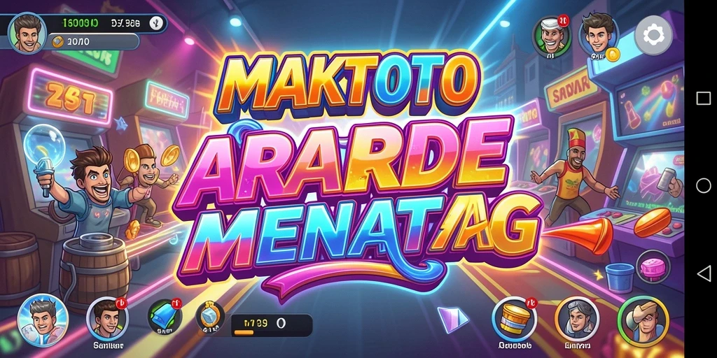 Tampilan gameplay seru dari MAKTOTO yang menampilkan karakter dan level menarik.