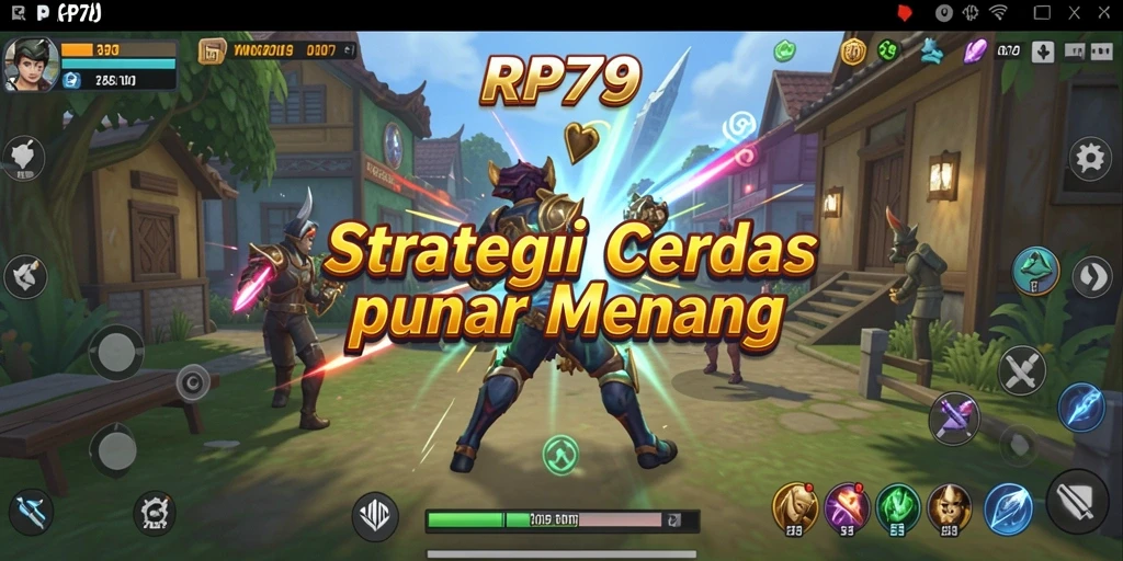 Tampilan gameplay RP79 yang penuh strategi dan taktik.
