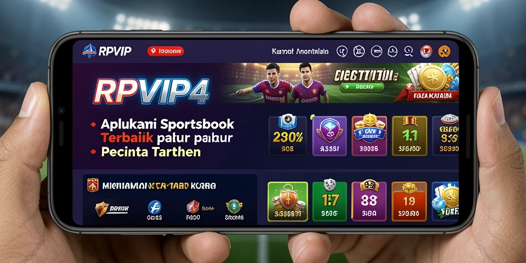 Tampilan menarik dari gameplay Sportsbook di RPVIP4.