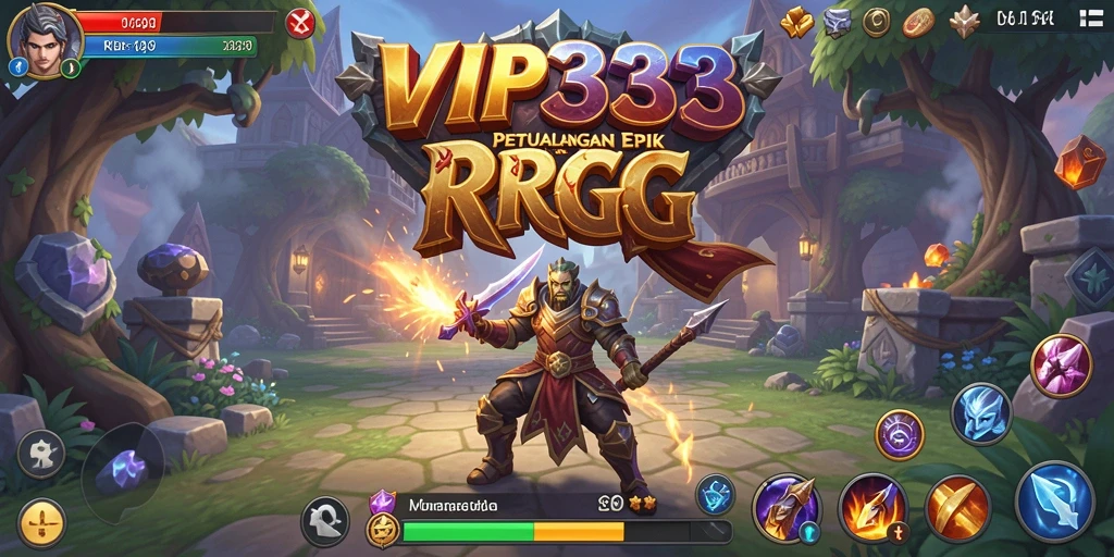 Tampilan gameplay menakjubkan dalam dunia RPG yang luas.